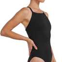 TYR Women's Durafast Elite Diamondfit Swimsuit (Black, S)