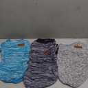 3 Pack Dog Sweaters for Small Dogs Girl Boy Winter Fleece Clothes Warm Soft Dog Sweatshirt Outfit for Dogs Cats Pet Apparel, M