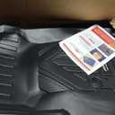 All Weather TPE Front Floor Mats for 1997-2006 Jeep Wrangler TJ Accessories (for 1997-2006 Jeep Wrangler TJ/LJ Front Floor Mats 2 Pcs)