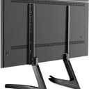 Perlegear Universal TV Stand Mount for Most 32-55 inch LCD LED Flat Screen TVs Hold up to 88 lbs, Height Adjustable Table Top TV Stand Base with VESA 200x100mm to 800x400mm, PGTVS22