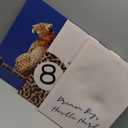 Navy Blue 3 Pcs Leopard Print Canvas Wall Art Cheetah animal prints 8 Ball Lucky Me pictures Trendy Wall decor Y2k aesthetics painting artwork for Apartment Dormitory College Decoration 12x16in