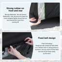 420d Car Cover Fits for Subaru CrossTrek 2013-2025 2026 All Weather Car Covers for CrossTrek Outdoor Waterproof Anti UV with Zipper & Reflective Safety Strips