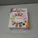 3 Pack Beginners Crochet Kit - Chocolate Brown, Grey, Caramel Yarn for Crocheting & Knitting, Easy-to-See Stitches, Chunky Thick Bulky Cotton Soft Yarn (3x50g)