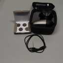 Philips Norelco Head Shaver Pro 9000 Series - Skull Shaver for Men and Women, 360 Flexing Head & ComfortCut Blades for Clean Shave, Gentle on Skin, Model HS9980/40 (Series 9000 +QCP, Blades, Mirror, Travel Case, Black)