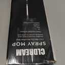 Spray Mop for Floor Cleaning with Washable Pads, Microfiber Wet Mops with 800 ml Refillable Bottle,Reusable Dust Mops with Sprayer for Hardwood Laminate Vinyl Tile Cleaning (Gray)