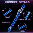 Tuanse 16 Pack Pen Light Nurse LED Penlight Pen Lights for Nurses Pupil Penlight with Pupil Gauge Reusable for Nurse Students Doctors Daily Use