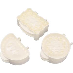 Hand Pie Press, Baking Dough Presser Pocket Pie Maker Set of 3, Non-Stick Cookie Mold for Holiday Baking, Christmas and Halloween Treats