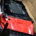 24V Kids Ride on 2 Seaters Electric Car with Remote Control, 2 * 120W Motors Battery Powered 20" Extra Large Seats+15.5" XL Wheels,LED Headlights, Front Storage, Bottle Holder, FM, Music for 3+ (Red)