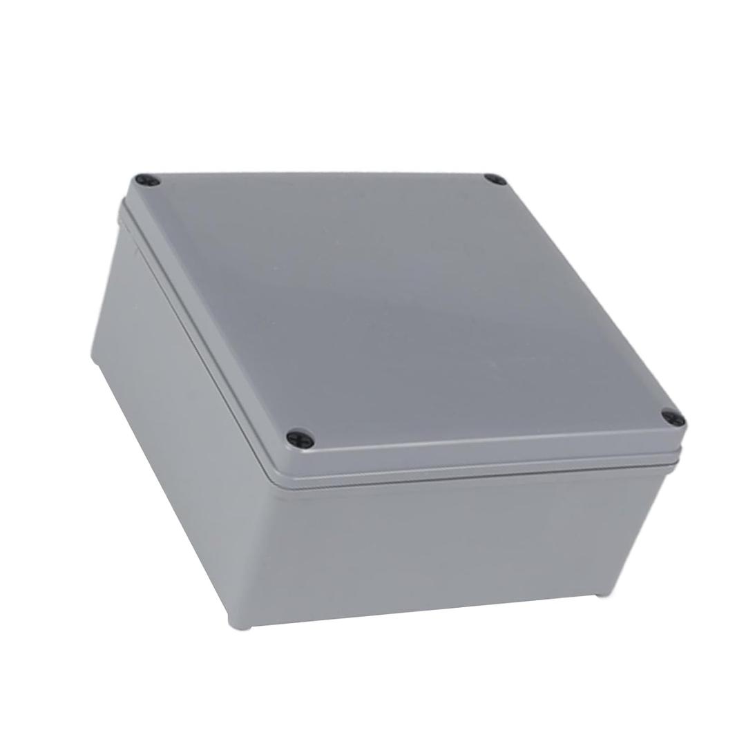 Junction Boxes-8" x 8" x 4" IP65 ABS Plastic Dustproof Waterproof Electrical Box Project Junction Conduit Box for Electrical Outdoor Enclosure