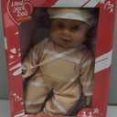 The New York Doll Collection 11 inch Soft Body Baby Doll in Gift Box - 11" Doll Toy for Kids, Boys, Girls and Toddlers - Baby Doll Pacifier Accessory Included (Beige Hispanic)