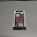 Magnetic Case for iPhone 13 Pro Max, with Invisible Ring Stand, Military Drop Protection, Shockproof Anti-Fingerprint Matte Protective Cover for iPhone 13 Pro Max, Hot Pink