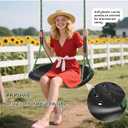 Heavy Duty Swing Seat, 550LBS Capacity Outdoor Swing Seat for Adults & KidsBlack