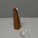 Yoiemivy Portable Fly Fans for Tables to Keep Your Food/Meal Clean for Outdoor, Indoor, Picnic, Dinner and Classroom, Wood Grain, 4 Pack