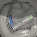 Kids Travel Potty | Foldable Car Potty | Potty Training Toilet w/Travel Bag & Potty Liners for Indoor and Outdoor (Blue)