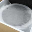 Stackable Stools Set of 4, 100% Solid Wooden Stool No Installation Required Walnut Side Table Multifunctional Space Saving 18 Inch Round Stool Modular Interlocking Coffee Table for Living Room