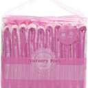 Littleforbig Adult Printed Diaper 10 Pieces - Nursery Pink (Medium 28"-38")