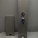 ROVOGO Shower Panel Tower System cUPC Certified, High Pressure Rainfall Shower, Body Jets, Handheld and Tub Spout, 46.5 in. Shower Column Stainless Steel, Brushed (Brushed-no led lights)