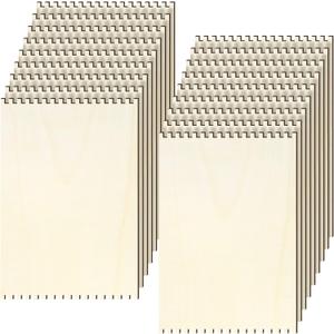 Minatee 50 Pcs Beginners Wooden Loom Notched Weaving Loom Basket Weaving Tools for Kids Adult Art Craft Activity Jewelry Motor Skills Crochet Knitting Sewing Teaching Educational, 6 x 9 in