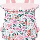 GAGAKU Baby Doll Carrier for Toddlers Doll Carrier for Little Girls Toy Baby Carrier for Kids Reborn Baby Doll Accessories - Pink (Leaf)