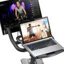 KMOUANTS Tabletop Tray Holder Compatible with Peloton Bike (Not Bike Plus for Tablets, laptops, Books, Phones, etc. - Riding Work Surface Bikes Accessories for Peloton