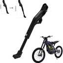 JFG RACING Sur Ron Kickstand,Motorcycle Kick Stand Side Aluminum Alloy CNC Adjustable for Surron Light Bee S/X Segway X160/X260 Talaria Sting Black
