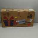 JOYSTAR Unicorn 14 Inch Kids Bike for 3-5 Years Girls Bike with Doll Bike Seat Children Princess Bike with Training Wheels Basket Streamer Toddler Girls Bicycle Fuchsia