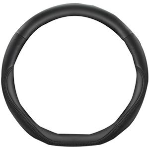 Car Steering Wheel Cover Wheel Cover Protector Universal Car Accessory for Toyota for Corolla for Cross for Levin for Camry for Yaris L for FRONTLANDER-Toyota DType(Nappa Black)