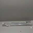 LazBlinds No Tools No Drill 1" Vinyl Mini Blinds, Cordless Blinds for Windows, Light Filtering Horizontal Window Blinds & Shades, 28" W x 64" H, Grey