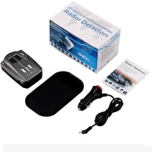 Car Detector, Car Speed Speedometer Long Range Detection 360 Degree Blind Electronic Dog Speedometer Tester with Voice Speed Prompt and Led Display