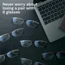 Gaoye Reading Glasses Men/Women, Eyeglasses, Blue Light Readers for Men/Women, Eye Glasses, Magnification Strength: 3.5 x