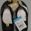 REEF Women's Fanning Bottle Opener Flip Flops (Black) 7