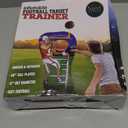 Island Genius Inflatable Football Target Toss Toy and Game for Boys Ages 8-12, 60 inch Receiver with Mini Soft Football