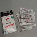 CELSIUS On The Go PEACH VIBE, Sugar Free Energy Drink Mix (14 Sticks per Pack) (0.19 Ounce (Pack of 14)), EXP: 11/2027