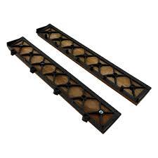 Teak Interlocking Tile End Pieces (Loop, Pin or Corner) Teak Interlocking Tile End Pieces (Loop, Pin or Corner)