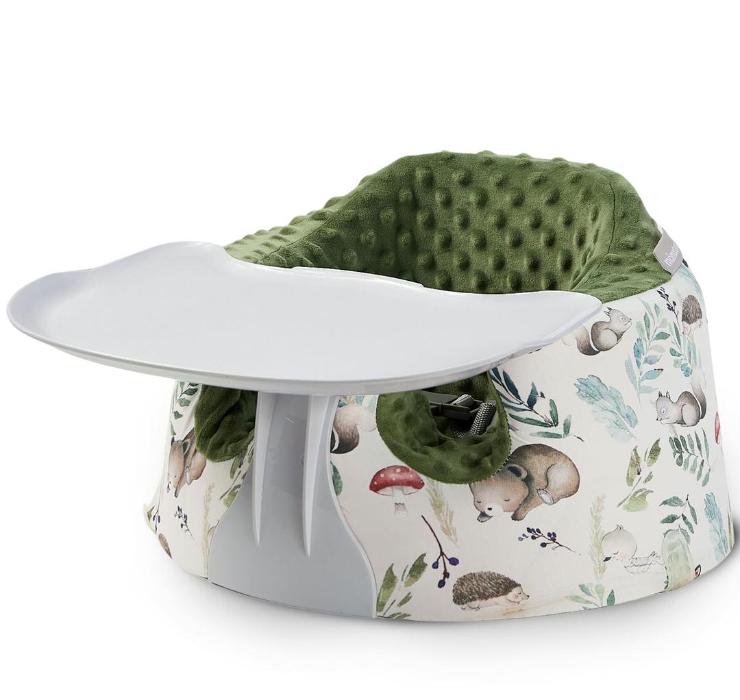 Seat Cover and Tray Sets Accessory Compatible with Bumbo Floor Seat for Baby,Breathable Accessory Compatible with Baby Seat - Easy to Install and Remove