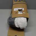 Bedsure GentleSoft Sherpa Fleece Throw Blanket for Couch, Non-Heated, Thick & Warm Christmas Cozy Blanket for Winter, Soft Fuzzy Plush Throw Gifts for Women and Men, Grey, 50x60 Inches