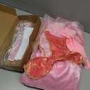 ReliBeauty Girls Princess Dress up Costume with Accessories, 8-10, Pink