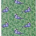 Set of 2 Soft Bound 6.25" x 4" Mini Stitched Notebooks (Leaf Me Not Paisley)