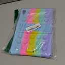 Soft Silicon Tablet Stand Cover Case Suitable for Nokia T20 10.4inch 2021 TA-1392 Tablet Case with Shoulder Straps(Colorful Sky Blue)