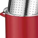 12QT STOCKPOT W/COVER RED