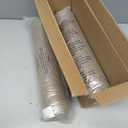 Chair Cushions for Dining Chairs Set of 4, Non Slip Kitchen Chair Pads, 17" x 16" x 2", Indoor Dining Chair Cushions with Ties, D-Shaped Seat Cushions for Kitchen Chairs, Khaki