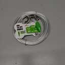 Petest 25ft Reflective Tie-Out Cable for Small Dogs Up to 35 Pounds (Green & Silver)