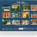 Galison Winter Lights Christmas Countdown  12 Days of Puzzles Featuring Images of Winter City Fun