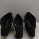 MiniArk Small Basket for Organizing | Cube Shelf Closet Storage Baskets | 9.7×9.7×7.1” | Woven Rope Gift Basket | Nursery | Round 3 Packs Black