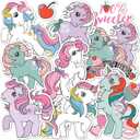 Desert Cactus My Little Pony Sticker - 12 Sticker Vinyl Decal Laptop Water Bottle Car Scrapbook Decorations Birthday Favor Party Supplies (2-4B)