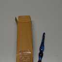 Wooden Crochet Hooks Set, 7 pc Ergonomic Crochet Hooks for Arthritic Hands, 4mm-10mm Engraved Sizes - Comfort Soft Grip Handle for Crocheting & Knitting - Premium Gift for Her(Hooks Only)