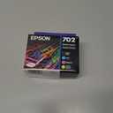 EPSON 702 DURABrite Ultra Ink Standard Capacity Black & Color Cartridge Combo Pack (T702120-BCS) Works with WorkForce Pro WF-3720, 3730, 3733