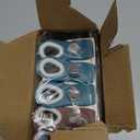 COOK WITH COLOR Bag Clips with Magnet- Food Clips, Chip, Bag for Food Storage with Airtight Seal Grip for Bread, Snack and Food Bags (Teal and Mauve, Pack of 10)