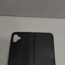 TUCCH Compatible with iPhone 16 Wallet Case, RFID Blocking 4 Card Holder Kickstand [Shockproof TPU Interior Shell], PU Leather Magnetic Closure Protective Flip Phone Cover, Black