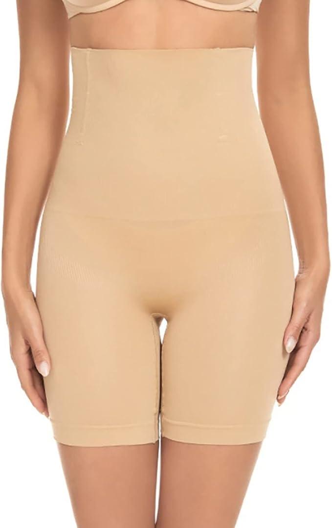 Tummy Control Shapewear Shorts for Women High Waisted Body Shaper Panties Slip Shorts Under Dresses Thigh Slimmer